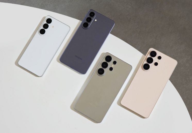 삼성전자의 갤럭시 S26 시리즈. 삼성전자