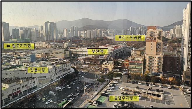 부전역 주변 현황.