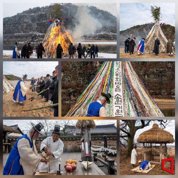 동제의 중심에는 31년째 하회마을 ‘산주(山主)’로 제의를 주관해 온 타목(打木) 김종흥 장승 명인이 있었다. 권병건 기자