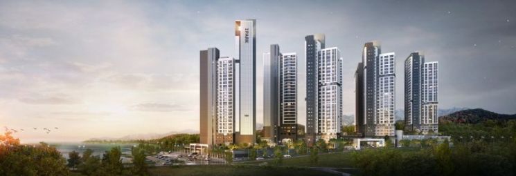 ＜HDC현대산업개발, ‘군산 레이크시티 아이파크’ 투시도＞