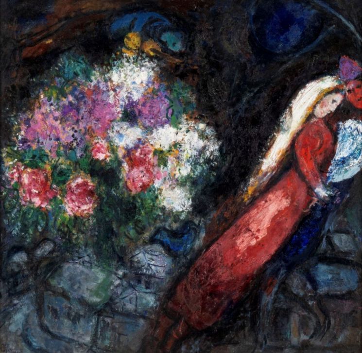 샤갈 '빨간 옷을 입은 여인' 시작가 45억…케이옥션 27일 3월 경매