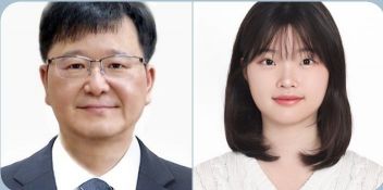 (좌)김태오 교수 (우) 박예지 연구원 / 김이환 기자