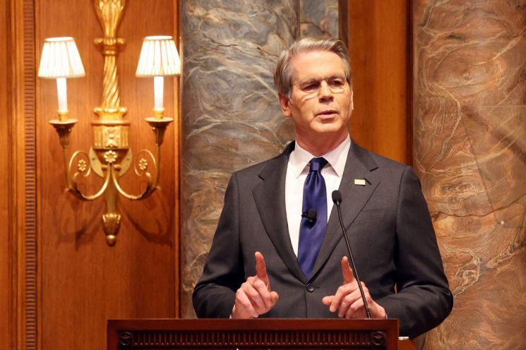 스콧 베선트 미국 재무부 장관. 게티이미지연합뉴스