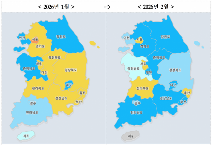 2월 서울 주택 매매심리, 전국 최대 낙폭…전세는 소폭 하락 그쳐[부동산AtoZ]