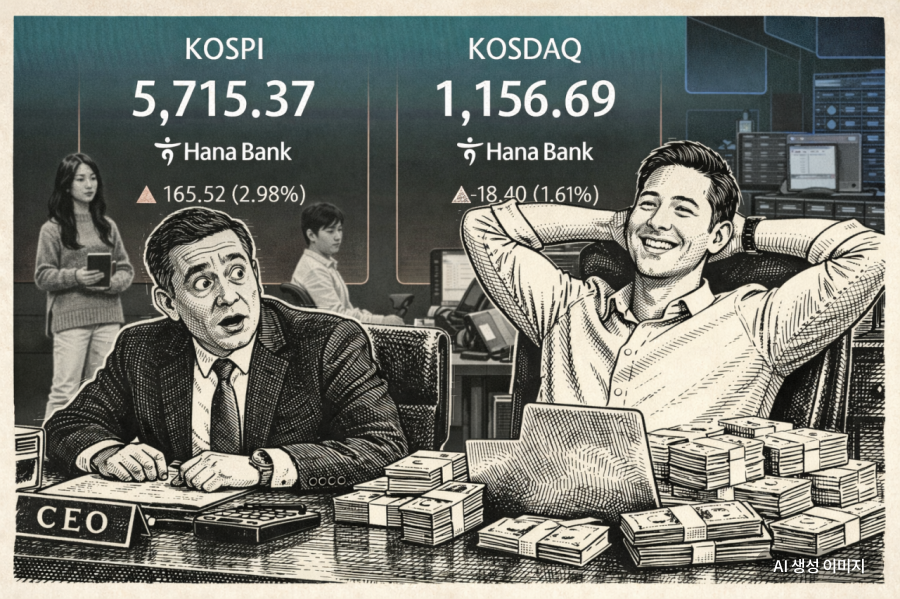 Riding the 'KOSPI Bull': Employees Surpassing CEO Salaries