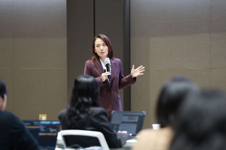 이수형 한국은행 금융통화위원이 17일 오전 서울 중구 한은에서 열린 기자간담회에서 발언하고 있다. 한국은행
