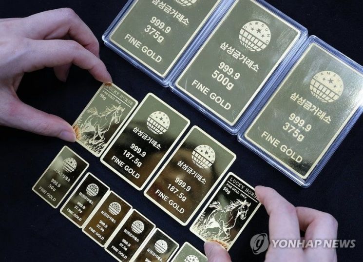 아시아경제 - 중동 사태로 뛴 금값, 전쟁 이전으로 도돌이표