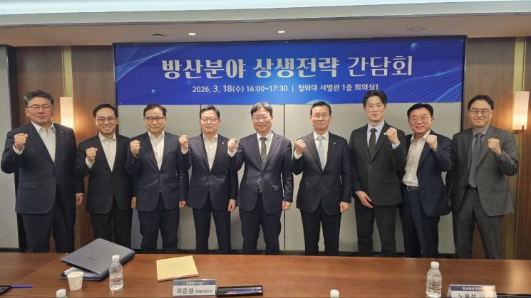 5대 방산 대기업, 중기·스타트업에 6427억원 지원…靑, 상생전략 점검