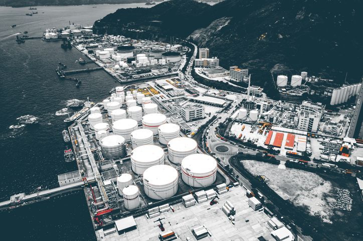 LNG 설비. 게티이미지