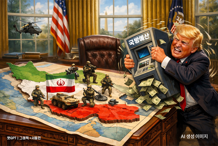 이란戰 곧 끝난다더니 300조 요청…"나쁜 놈들 제거하려면 돈 필요해"