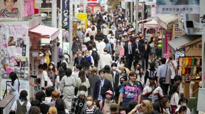 일본 도쿄 거리. EPA연합뉴스