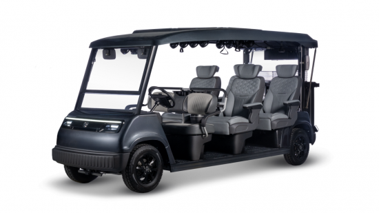 Domestic golf courses are gradually increasing the adoption of limousine carts. Photo by Daedong Mobility