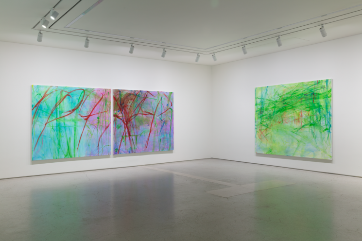 김춘미 개인전 'Isobars in Down' 전시 전경. 사진 리안갤러리