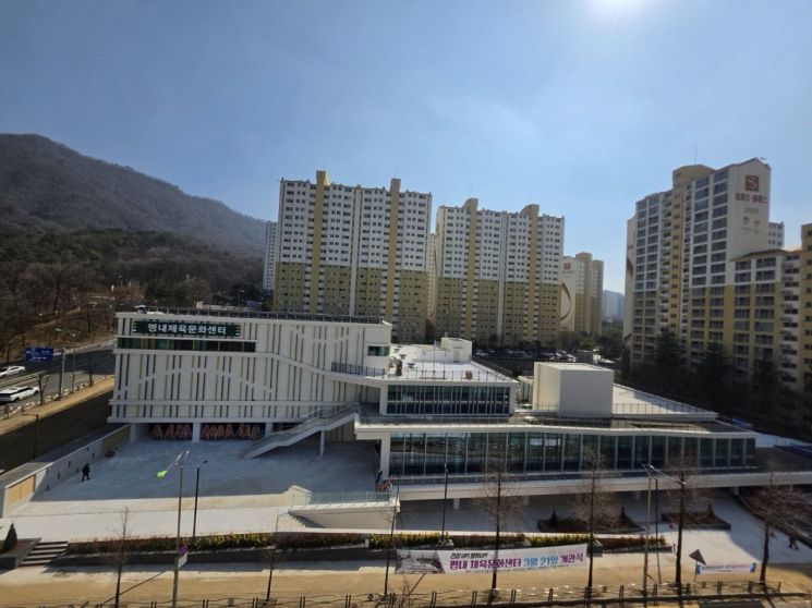 평내 체육문화센터 전경. 남양주시 제공