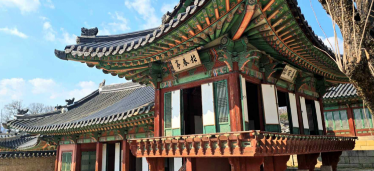 昌德宫 报春亭