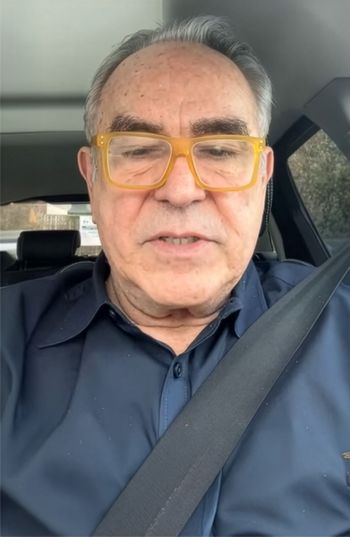 캠벨 회장이 19일(현지시간) 아시아경제와 화상 대담을 진행하고 있다. 화상캡쳐