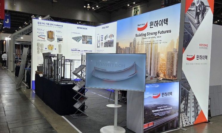 윈하이텍, 최첨단 건설공법 적용 신제품 대거 출시