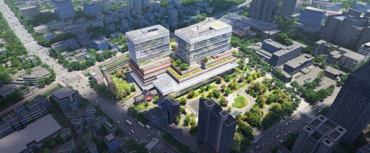국립중앙의료원 신축 이전 및 중앙감염병병원 건립 조감도. 국립중앙의료원.