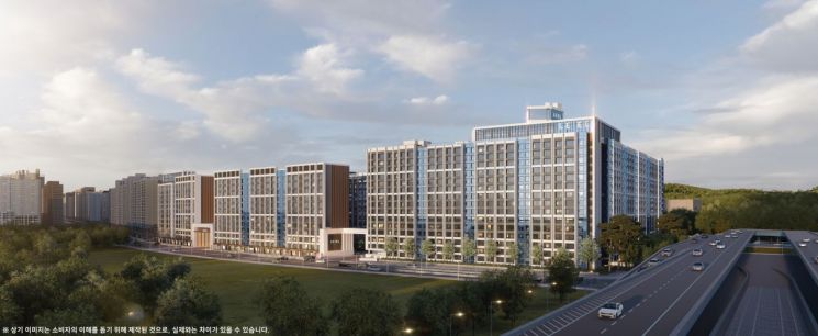 서울 용산구 '이촌 르엘' 투시도. 롯데건설