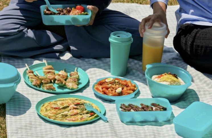 다회용기 사용 모습. 서울시