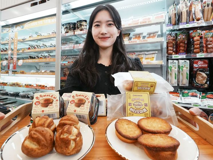 7-Eleven 黄油年糕系列。7-Eleven提供