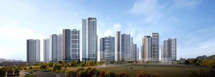 포레나더샵 인천시청역 조감도. 한화 건설부문 제공