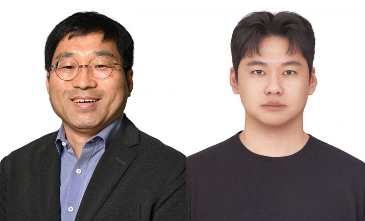 왼쪽부터 박찬호 GIST 화학과 교수, 양호성 석사. GIST 제공