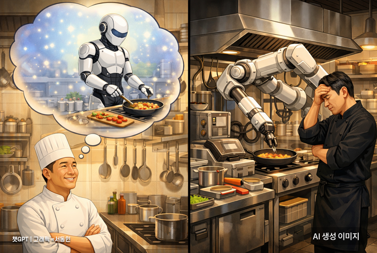 [흑백요리봇]③'기대만빵' 로봇 셰프는 왜 잘렸나