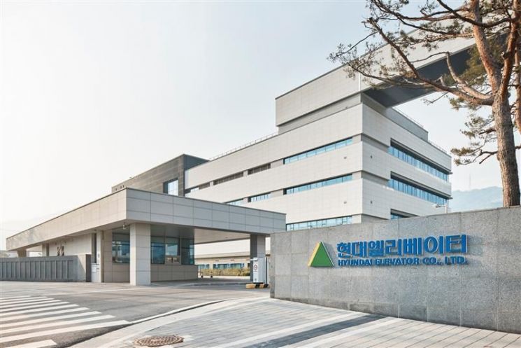 현대엘리베이터 본사 전경. 현대엘리베이터