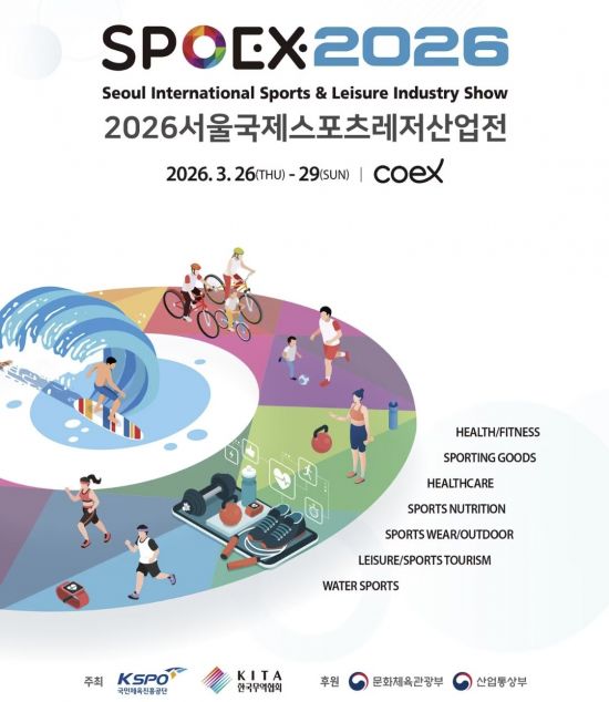 국내 최대 스포츠산업전 '스포엑스' 개막…국내외 300개 기업 참가