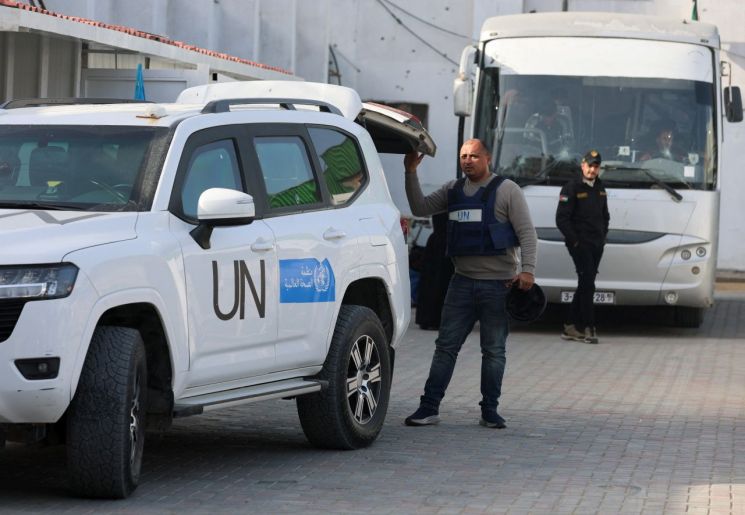 Previously, the United Nations pointed out in a past report that "Palestinian children are exposed to excessive physical force and threats during arrest procedures," urging compliance with international humanitarian law. Photo by Reuters Yonhap News