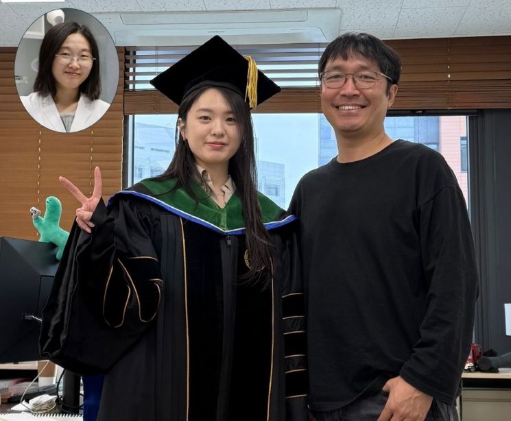 (상단) 강문영 박사, (왼쪽부터) 최유리 박사, 김상규 교수. KAIST