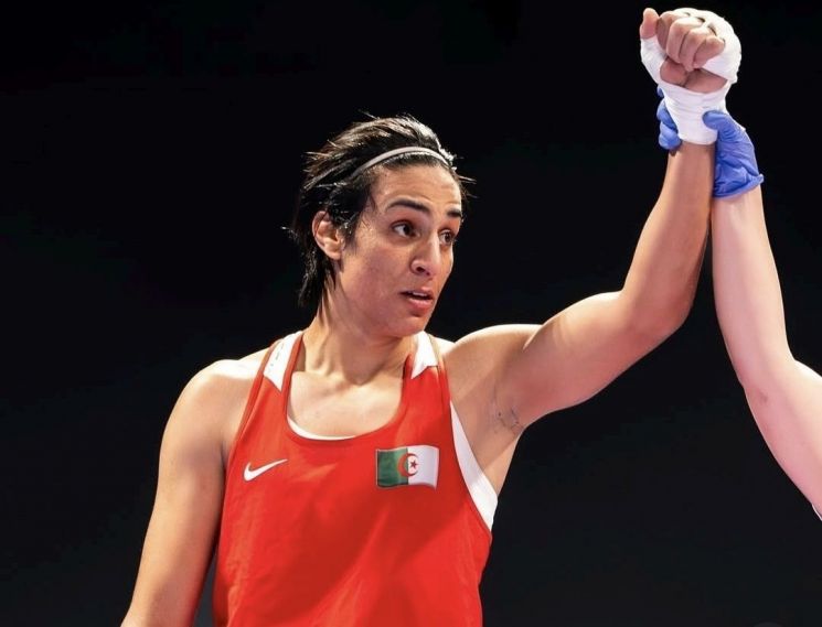 2024 파리 올림픽 금메달리스트인 알제리 복싱 선수 이만 칼리프. 인스타그램