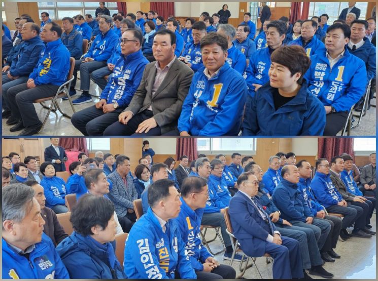 이날 간담회에는 명현관 해남군수를 비롯한 지역 주요 출마예정자들이 대거 참석해 정책 행보에 힘을 실었다. 이준경 기자