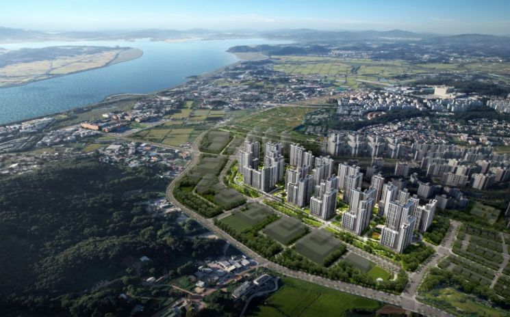 ＜’운정 아이파크 포레스트’ 광역조감도. 사진= IPARK현대산업개발＞