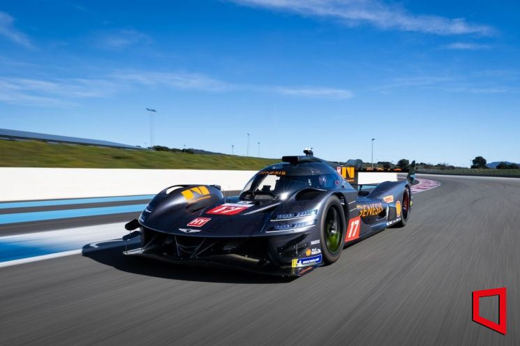 捷尼赛思“GMR-001 Hypercar”涂装赛车。捷尼赛思提供