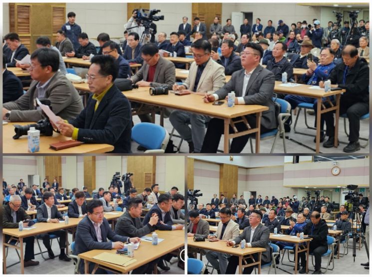 질의응답 시간에는 언론인들이 명 예비후보의 행정 철학과 최근 지역 정가의 현안을 묻는 질문이 이어갔다. 이준경 기자