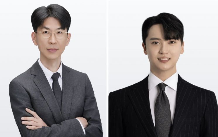 왼쪽부터 법무법인 도아의 박종명 대표변호사, 이해성 대표변호사.