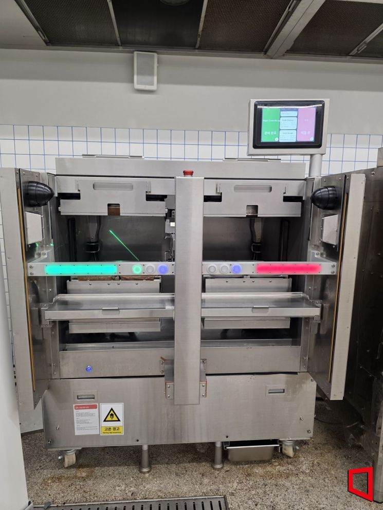 서울 성동구 에니아이 연구실 내 '알파그릴'. 김대현 기자