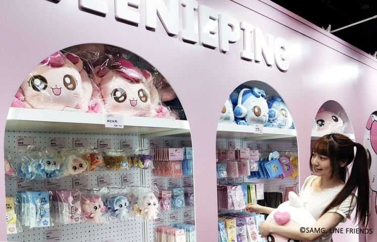 SAMG엔터, 라인프렌즈 스퀘어와 협업…대만 타이베이 팝업 스토어 운영