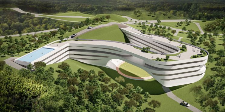 대부도에 설립될 공립형 국제학교(가칭) 경기안산1교 조감도. 안산시 제공