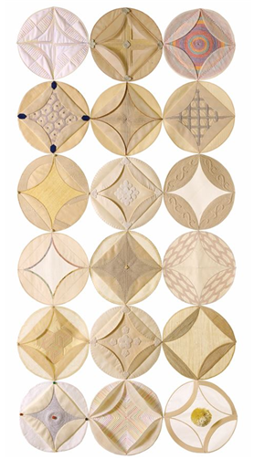 이미석 우리 옷과 규방공예 연구회 소속 작가 열일곱 명이 제작한 '여의 결'