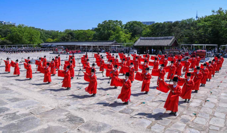 지난해 종묘대제 정전 제향.