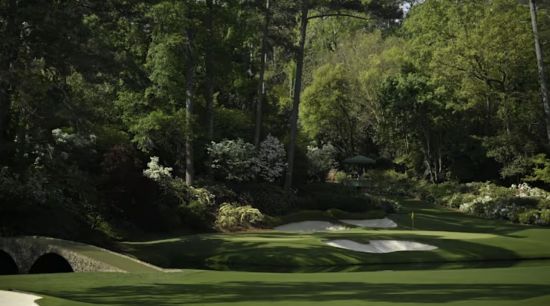 The 12th hole at Augusta National Golf Club, the battleground of the Masters, is a nightmare hole where strange things often happen. Photo by PGA