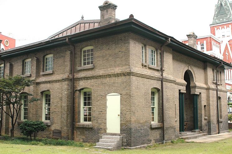 유네스코 세계유산 등재가 추진 중인 광주 남구 양림동 기독선교기지 내 오웬기념각. 광주시 제공