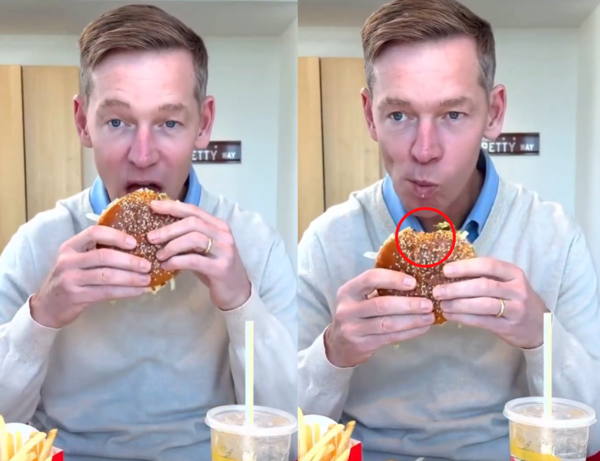 맥도날드 CEO 햄버거 시식 관련 이미지(아시아경제 보도)