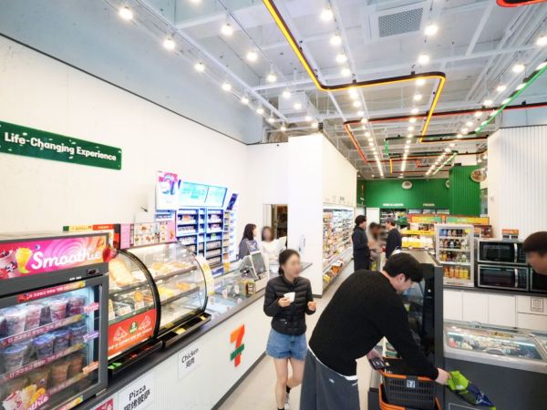 세븐일레븐 차세대 가맹모델 '뉴웨이브', 부산·광주에 출점