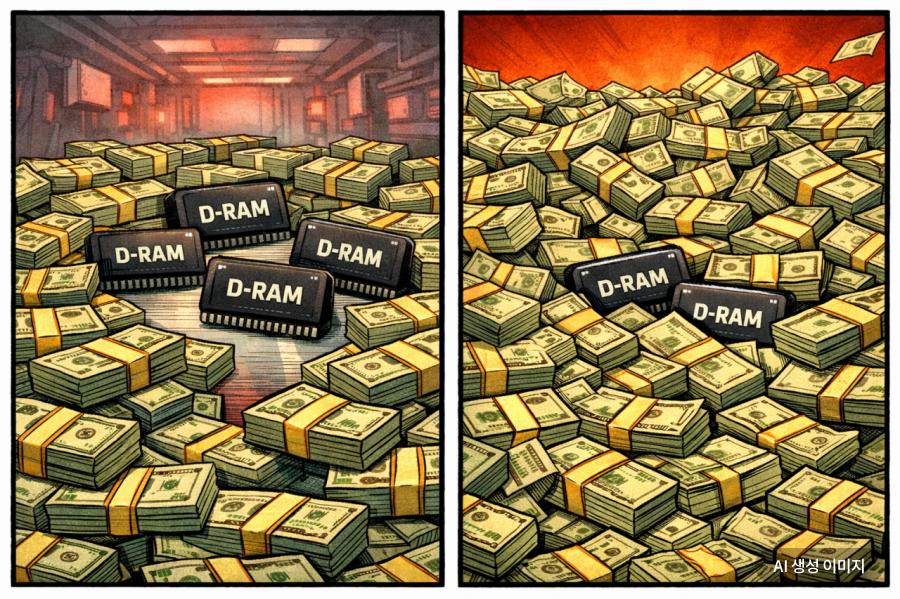 Sora로 생성한 이미지.