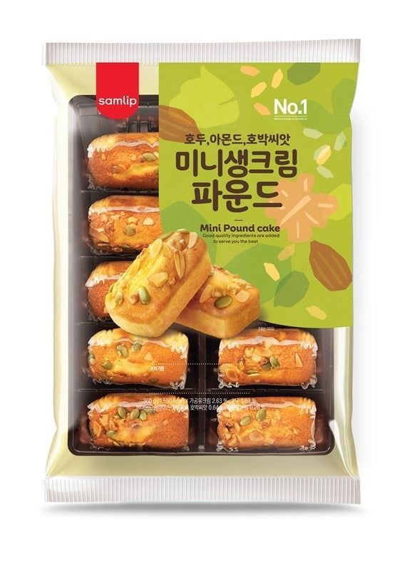 해당 제품은 삼립의 '미니 생크림 파운드'로 확인됐다. 삼립