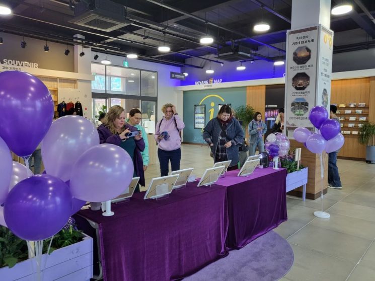 高阳市为配合BTS演出启动“Goyang Contrip”活动 欢迎全世界ARMY粉丝。高阳市提供
